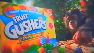 Fruit Gushers Tropical Commercial  1999 [upl. by Soilisav516]