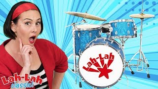 Tom Tom  Drums Song  Kids Songs amp Nursery Rhymes [upl. by Idissak]