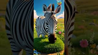 Zigzag Zebra’s Song  Fun Song kidsmusicfun childrensmusic funforkids zebrasong zigzagzebra [upl. by Nnahteb]