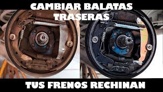 COMO CAMBIAR BALATAS TRASERAS CHEVY OPEL CORSA [upl. by Jaquith]