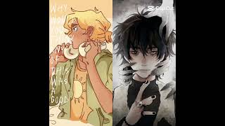 💛Solangelo🖤 solangelo pjo hoo toa template [upl. by Salocin]