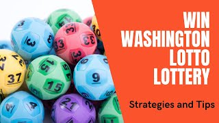 Win Washington WA Lotto Strategies and Software Tips [upl. by Khano]