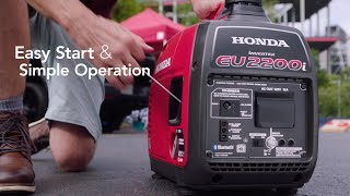 Honda EU Super Quiet Inverter Series Generators [upl. by Yecal]