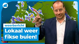 Weerbericht warme dagen maar ook pittige buien ⚡️ [upl. by Roos]