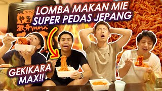 LOMBA MAKAN MIE SUPER PEDES JEPANG GEKIKARA MAX END BARENG WASEDA BOYS [upl. by Macswan]