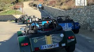 Caterham 620R 1600Cup R300 275 Verdon Samedi 23 décembre 2023 [upl. by Marrilee]