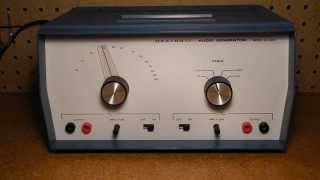 The Heathkit IG5282 Audio Generator [upl. by Akemehs]