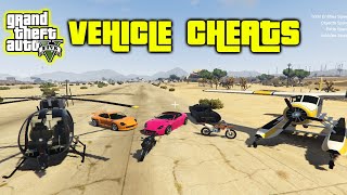 GTA 5  VEHICLES CHEAT CODES 2024 [upl. by Lebasy]