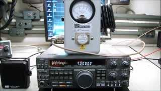 Kenwood TS440SAT OF PY4BR  Revision and Test  ALPHA TELECOM [upl. by Omor]