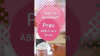 ABBLO Stærk Jern 50mg Mild mod maven og lette at synke [upl. by Urdna]