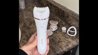 Honest Review Of Philips Epilator 8000 [upl. by Mezoff]