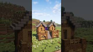 Easy Duo House Tutorial  Minecraft [upl. by Lathrope273]