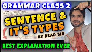 Sentences English Grammar  TypesQuestionsPractice  How To Make Sentences in English Conversation [upl. by Boyt296]