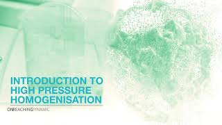 What is High Pressure Homogenisation Heres a quick introduction to the technology [upl. by Aerdnad]