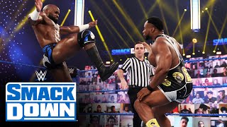 Big E vs Apollo Crews  Intercontinental Championship Match SmackDown Jan 8 2021 [upl. by Fortna]