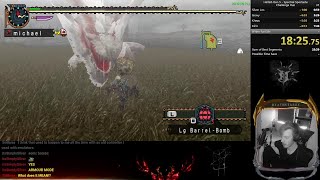 MHFU  Spectral Spectacle  Heroics 26m6s  Rathalos  Gravios  Khezu  Kirin  White Fatalis [upl. by Alilahk320]