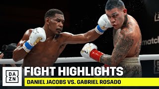 HIGHLIGHTS  Daniel Jacobs vs Gabriel Rosado [upl. by Siletotsira]