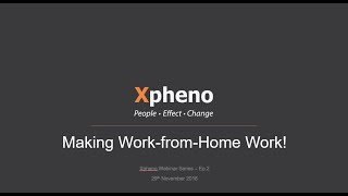 Making WorkFromHome work [upl. by Bauske23]