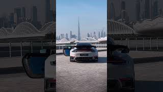 MANSORY Porsche 911 Turbo S in Dubai [upl. by Llerdnam]