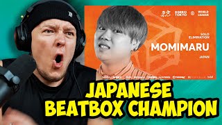 CHEZAME Reacts  momimaru 🇯🇵  GRAND BEATBOX BATTLE 2023 WORLD LEAGUE  Solo Elimination [upl. by Eilliw245]