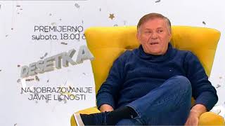 Promo EM Desetka  Najobrazovanije Javne Licnosti  TV Grand 16122017 [upl. by Aettam327]