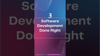 Software Development Done Right 3 AgileDevelopment ProfessionalCoding SoftwareExcellence [upl. by Clance]