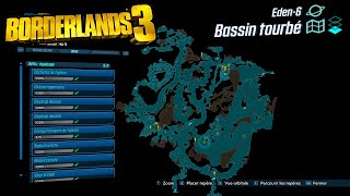 BORDERLANDS 3 Tous les Défis Équipage 99 Bassin tourbé  Eden6 [upl. by Karlyn379]