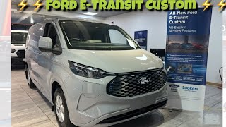 ⚡️ 2024 Ford Allelectric ETransit Custom Limited Fully Electric ⚡️ [upl. by Fredi942]