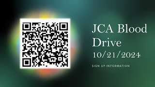 WJCA Broadcast News  1021 Blood Drive Signup [upl. by Noam233]