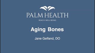 Aging Bones The Effects of Declining Estrogen in Menopause [upl. by Dulcinea]