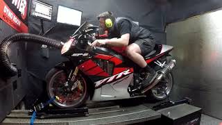 HONDA VTR1000 SP2 DYNO RUN [upl. by Anitsirt858]