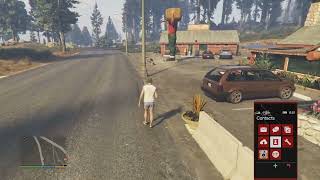 GTA V Ledge Buffer Grab by getting away from the Cougar when being spotted part 3 [upl. by Koressa]