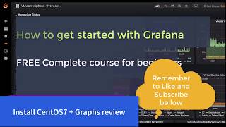 1 Grafana Monitoring  FREE Beginner course  Install CentOS 7X [upl. by Baptist]