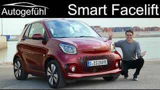 Smart EQ fortwo Facelift FULL REVIEW Cabrio vs Coupé comparison  what’s new [upl. by Orella852]