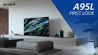 FIRST LOOK Sony BRAVIA XR A95L QDOLED TV [upl. by Janice409]