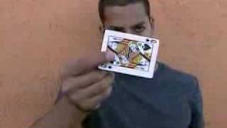 David Blaine  card trick for YouTube MUST SEE [upl. by Ballard]