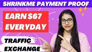 Shrinkme Unlimited Trick  Shrinkmeio Payment Proof🤑 Best Url Shortener Website  TrafficExchange [upl. by Alderman]