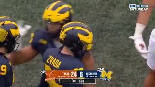 Texas vs Michigan 2024 NCAA Football Season Highlights [upl. by Bevon]