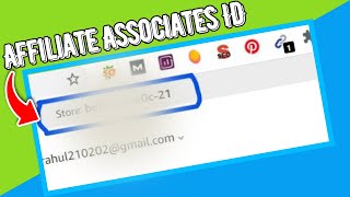 How do I find my Amazon affiliate ID or store id [upl. by Ydnelg]