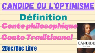 Le Conte philosophique amp Le Conte TraditionnelCandide الفرق بين الرواية الفلسفية والرواية التقليدية [upl. by Michaeu]