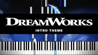 DreamWorks Pictures Intro 1997  Piano Tutorial [upl. by Ettolrahs]