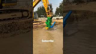 The river desilting pump is a powerful assistant for desilting work [upl. by Ennagem]