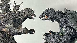 Godzilla vs Gamera Battle of the Century Stop Motion Epic [upl. by Alenoel513]