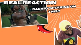 DABABY CAME WITH WORD DABABY  IN A MINUTE INTRO OFFICIAL VIDEO REACTION [upl. by Maryanne]