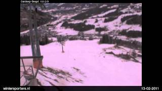 Kitzbühel  Kirchberg Gaisberg webcam time lapse 20102011 [upl. by Kelbee321]