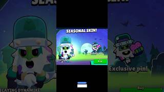 Limited Halloween Skin 🧟🔥  Brawl Stars brawlstars shorts [upl. by Tareyn]