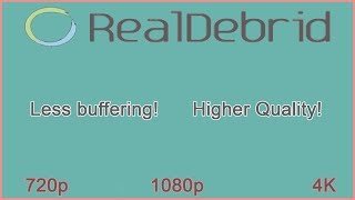 Improve Kodi Experience with RealDebrid [upl. by Akimahc]