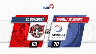 BC Boncourt vs Spinelli Massagno  Game Highlights [upl. by Neff]