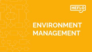 Environment management [upl. by Elysha]