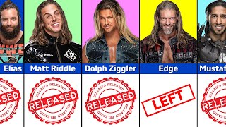 Every Wrestler Released By WWE in 2023 And 2 Who Left Themselves [upl. by Gimble192]